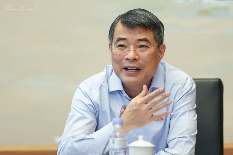 Thủ tướng L&ecirc; Minh Hưng ph&aacute;t biểu thảo luận tại tổ - Ảnh: chinhphu.vn/Nhật Bắc