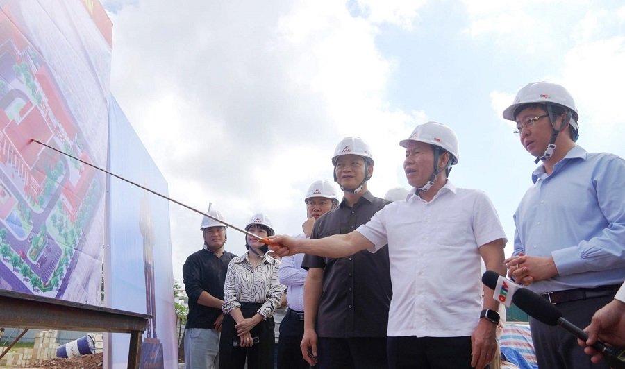 Phó Thủ tướng Chính phủ Lê Tiến Châu chỉ đạo các giải pháp đẩy nhanh tiến độ Dự án Trường Chính trị Lê Duẩn Phó Thủ tướng Chính phủ Lê Tiến Châu chỉ đạo các giải pháp đẩy nhanh tiến độ Dự án Trường Chính trị Lê Duẩn