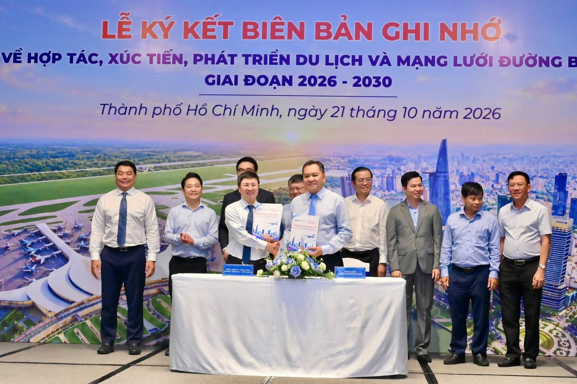 ACV v&agrave; Sở Du lịch TP. Hồ Ch&iacute; Minh tăng cường hợp t&aacute;c, n&acirc;ng tầm kết nối h&agrave;ng kh&ocirc;ng