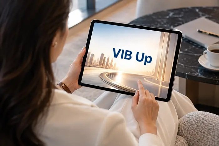 Cách VIB Up nâng hạng một hành trình tài chính nhiều nhu cầu cho khách hàng - Hình 1