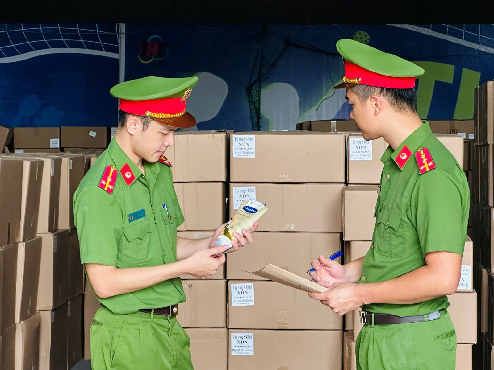 Tang vật của vụ &aacute;n
