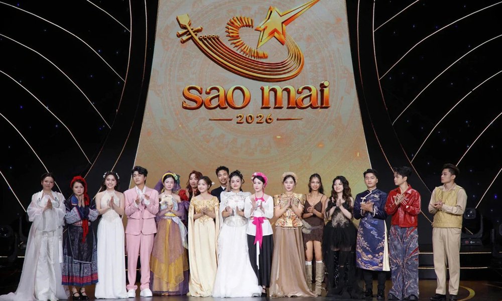 th&iacute; sinh xuất sắc nhất của m&ugrave;a giải năm nay c&ugrave;ng c&aacute;c giọng ca Sao Mai qua nhiều thế hệ.
