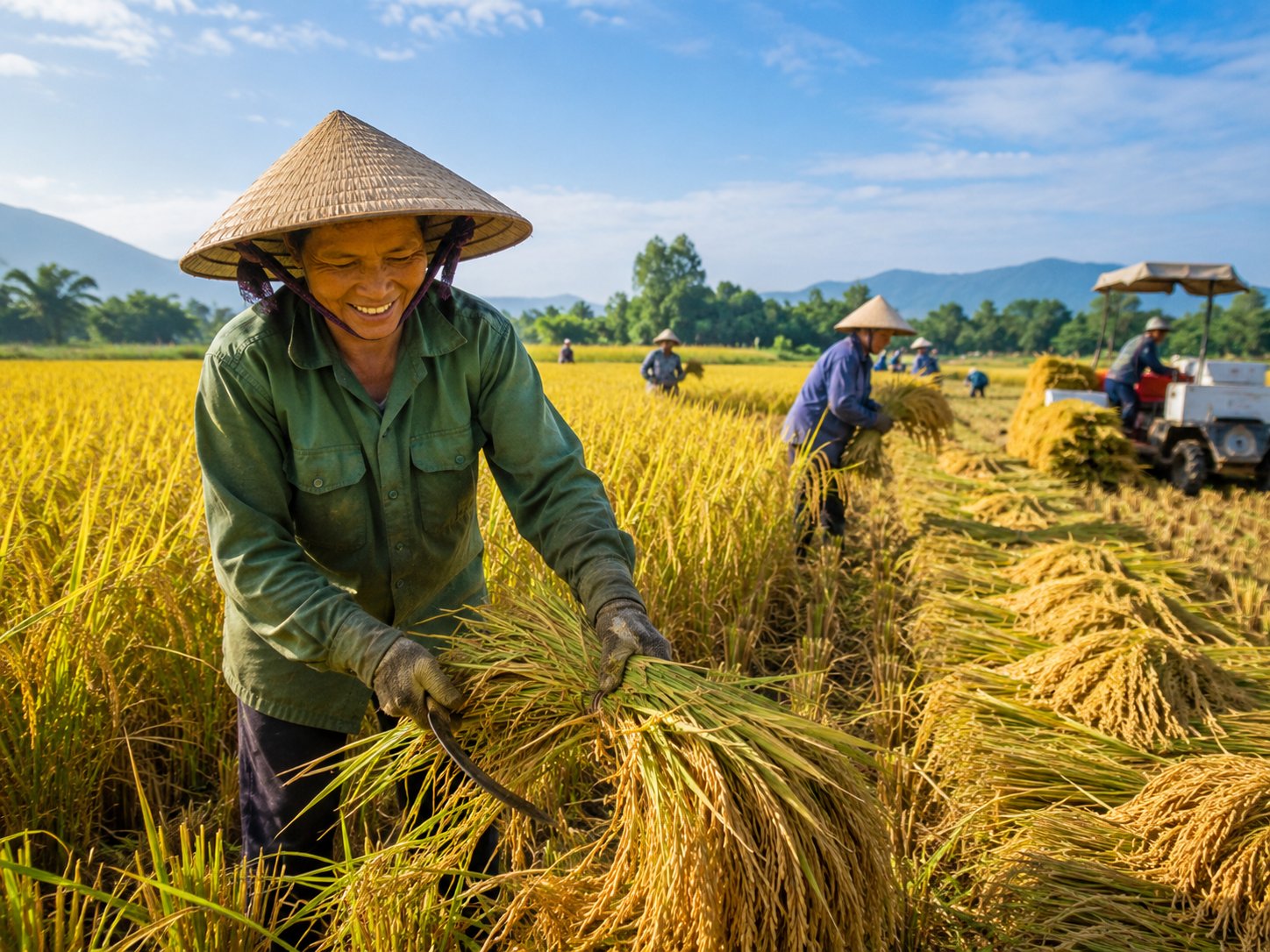 Giá lúa gạo hôm nay 23/10: Gạo thơm xuất khẩu tăng - Hình 1