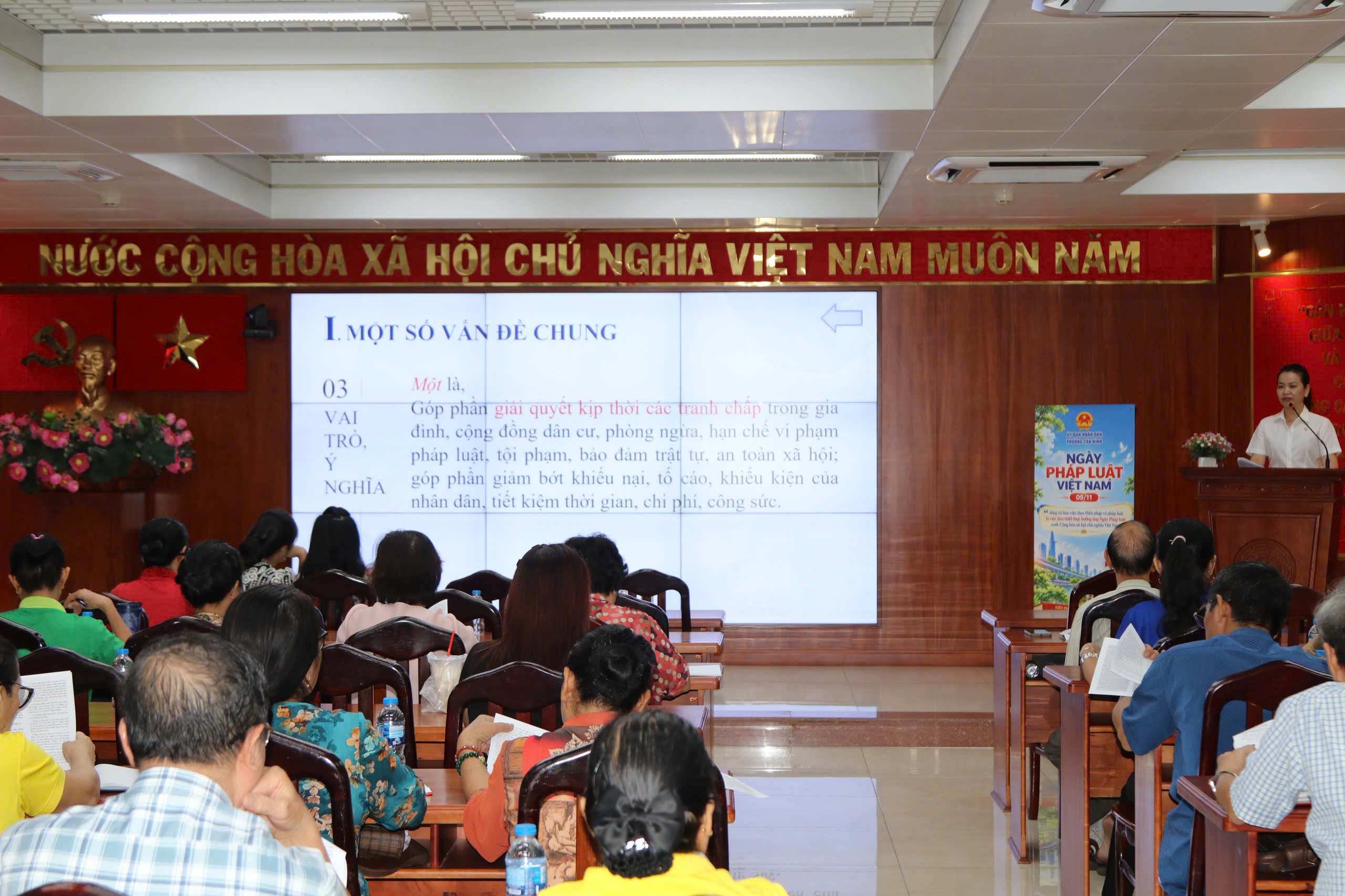 TP.HCM: Phường Tân Bình nâng cao kỹ năng hòa giải, lan tỏa tinh thần thượng tôn pháp luật - Hình 3