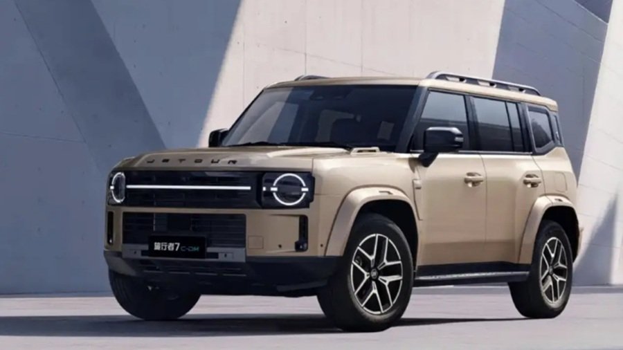 Jetour Traveller 7 nổi bật với đèn pha tròn, thân xe vuông vức và phong cách việt dã cổ điển Jetour Traveller 7 nổi bật với đèn pha tròn, thân xe vuông vức và phong cách việt dã cổ điển