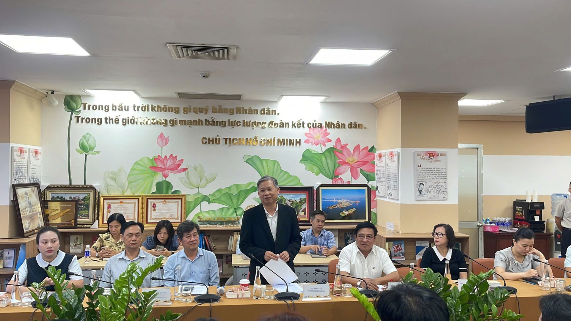 Ông Hà Văn Út, Phó Giám đốc Sở Công Thương Tp HCM, phát biểu tại sự kiện Ông Hà Văn Út, Phó Giám đốc Sở Công Thương Tp HCM, phát biểu tại sự kiện