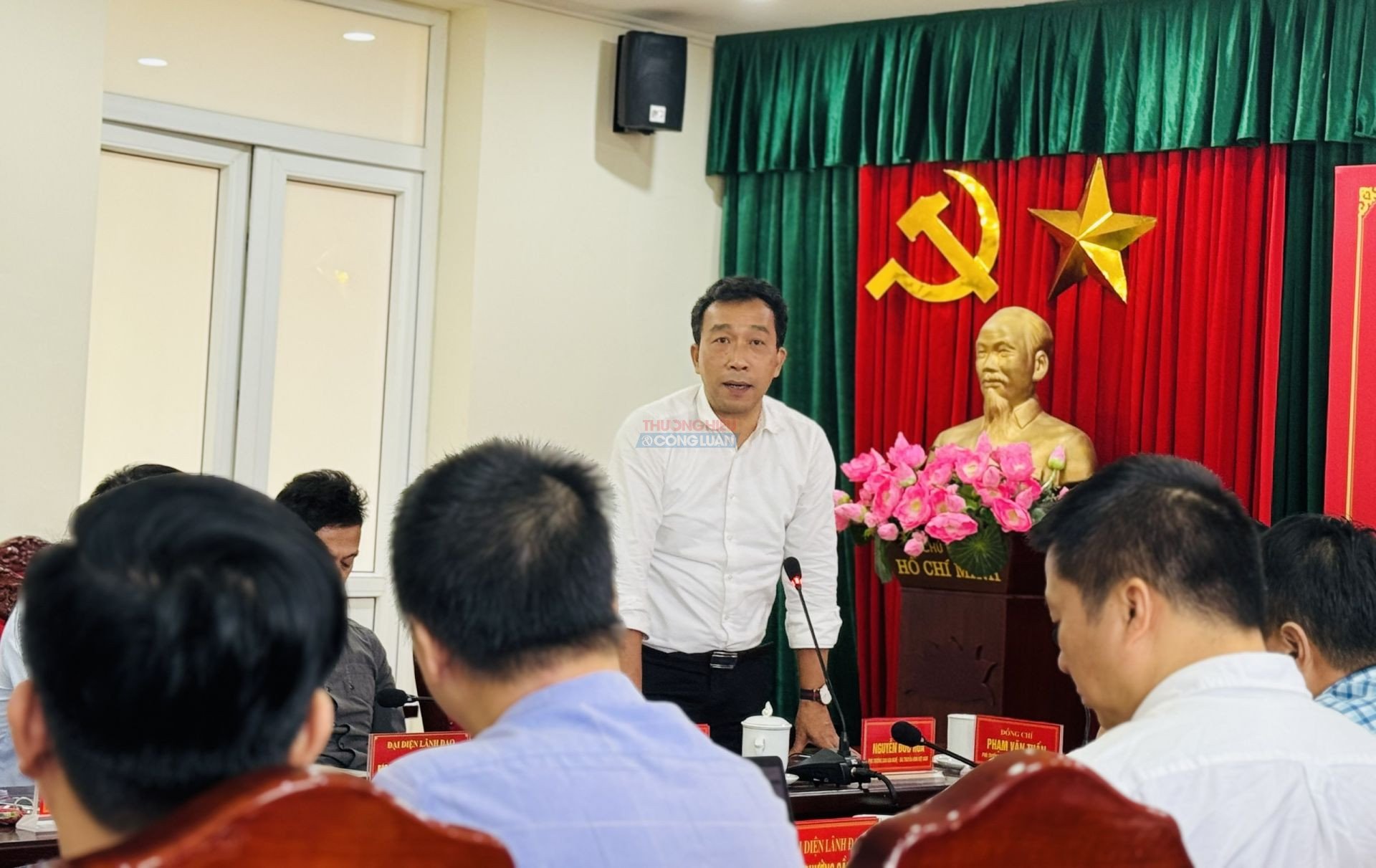 Ông Nguyễn Đức Hòa, Phó Trưởng Ban Văn nghệ, Đài Truyền hình Việt Nam thông tin về chương trình Gala Sao Mai 2026. Ông Nguyễn Đức Hòa, Phó Trưởng Ban Văn nghệ, Đài Truyền hình Việt Nam thông tin về chương trình Gala Sao Mai 2026.