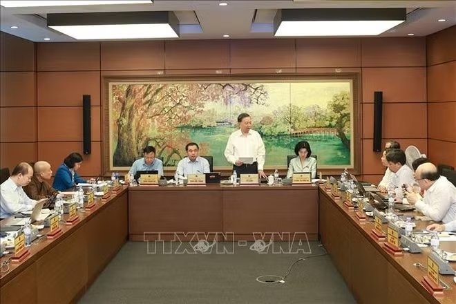 Tổng Bí thư, Chủ tịch nước Tô Lâm, đại biểu Quốc hội TP Hà Nội phát biểu. Ảnh: Doãn Tấn/TTXVN Tổng Bí thư, Chủ tịch nước Tô Lâm, đại biểu Quốc hội TP Hà Nội phát biểu. Ảnh: Doãn Tấn/TTXVN