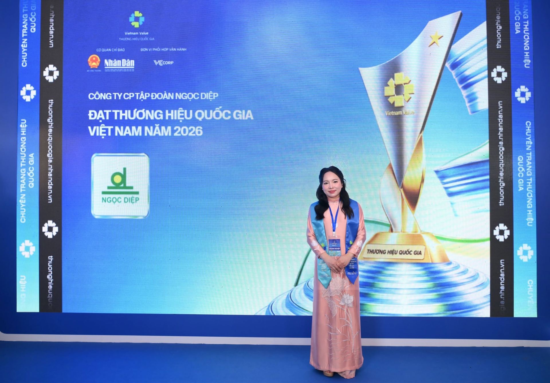 Tập đoàn Ngọc Diệp ghi dấu ấn tại kỳ xét chọn Thương hiệu quốc gia Việt Nam 2026 Tập đoàn Ngọc Diệp ghi dấu ấn tại kỳ xét chọn Thương hiệu quốc gia Việt Nam 2026