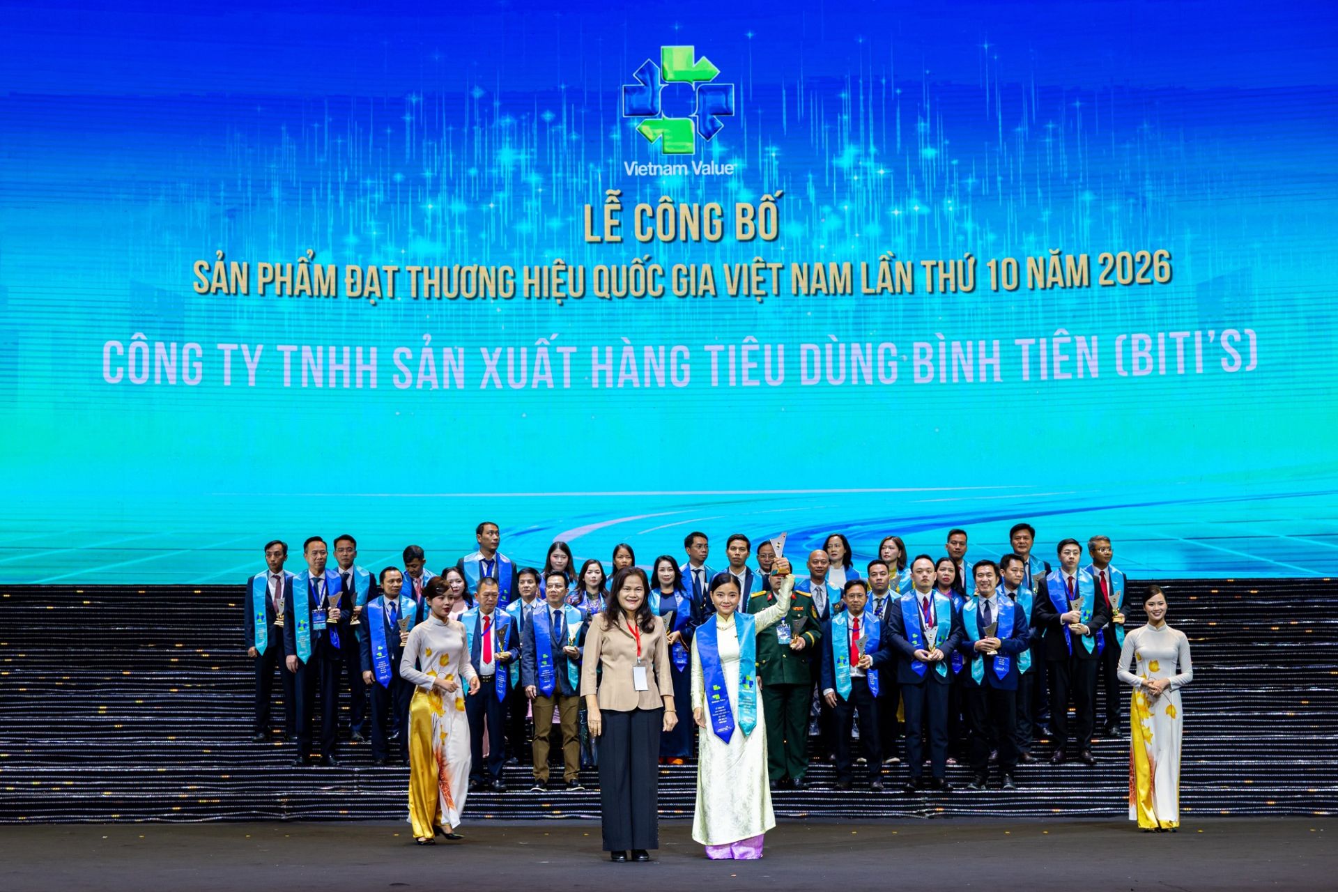 Năm 2026, Biti's tiếp tục có sản phẩm đạt Thương hiệu quốc gia Việt Nam Năm 2026, Biti's tiếp tục có sản phẩm đạt Thương hiệu quốc gia Việt Nam