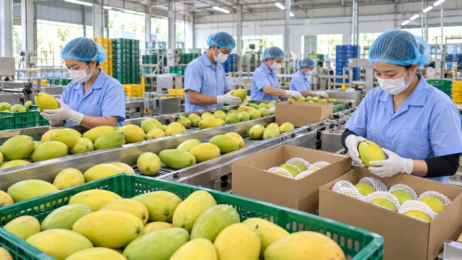 Xuất khẩu rau quả tăng 20,2% so với c&ugrave;ng kỳ