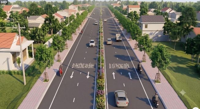 Phối cảnh đường Nguyễn Văn Cừ nối dài giai đoạn 2 Phối cảnh đường Nguyễn Văn Cừ nối dài giai đoạn 2
