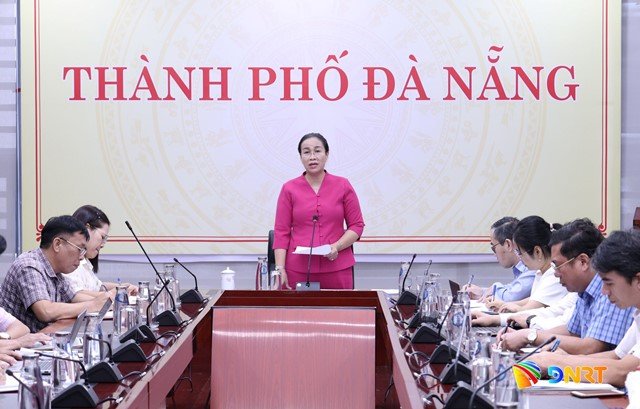 Phó Chủ tịch UBND TP. Đà Nẵng Nguyễn Thị Anh Thi phát biểu kết luận buổi làm việc. Ảnh: Ngọc Hà. Phó Chủ tịch UBND TP. Đà Nẵng Nguyễn Thị Anh Thi phát biểu kết luận buổi làm việc. Ảnh: Ngọc Hà.