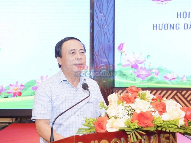 &Ocirc;ng Phạm Văn H&oacute;a - Ph&oacute; Trưởng Ban Thường trực Ban Chỉ đạo chống bu&ocirc;n lậu, gian lận thương mại v&agrave; h&agrave;ng giả tỉnh, Gi&aacute;m đốc Sở C&ocirc;ng thương Nghệ An.