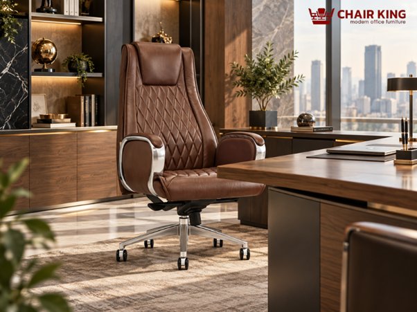 Ghế lãnh đạo cần có kích thước phù hợp với vóc dáng người sử dụng, đồng thời đảm bảo sự hài hòa với bàn làm việc và không gian văn phòng Ghế lãnh đạo cần có kích thước phù hợp với vóc dáng người sử dụng, đồng thời đảm bảo sự hài hòa với bàn làm việc và không gian văn phòng