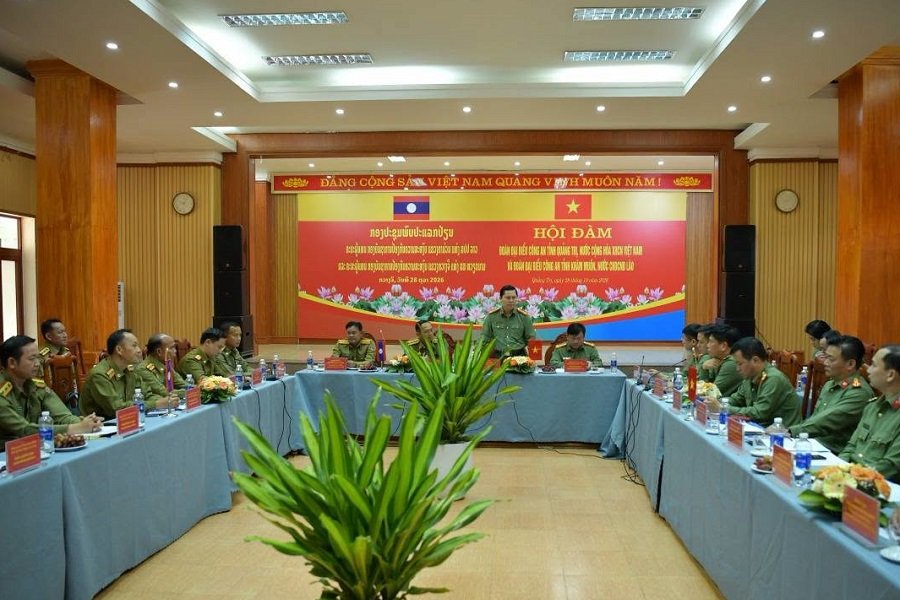 Toàn cảnh buổi hội đàm Toàn cảnh buổi hội đàm