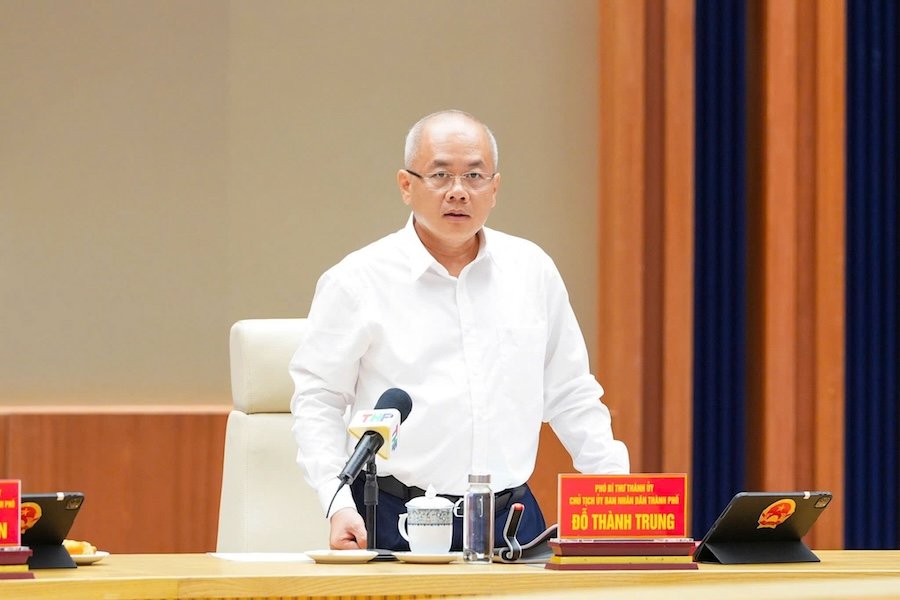 Chủ tịch UBND thành phố Đỗ Thành Trung phát biểu chỉ đạo tại kỳ họp. Chủ tịch UBND thành phố Đỗ Thành Trung phát biểu chỉ đạo tại kỳ họp.