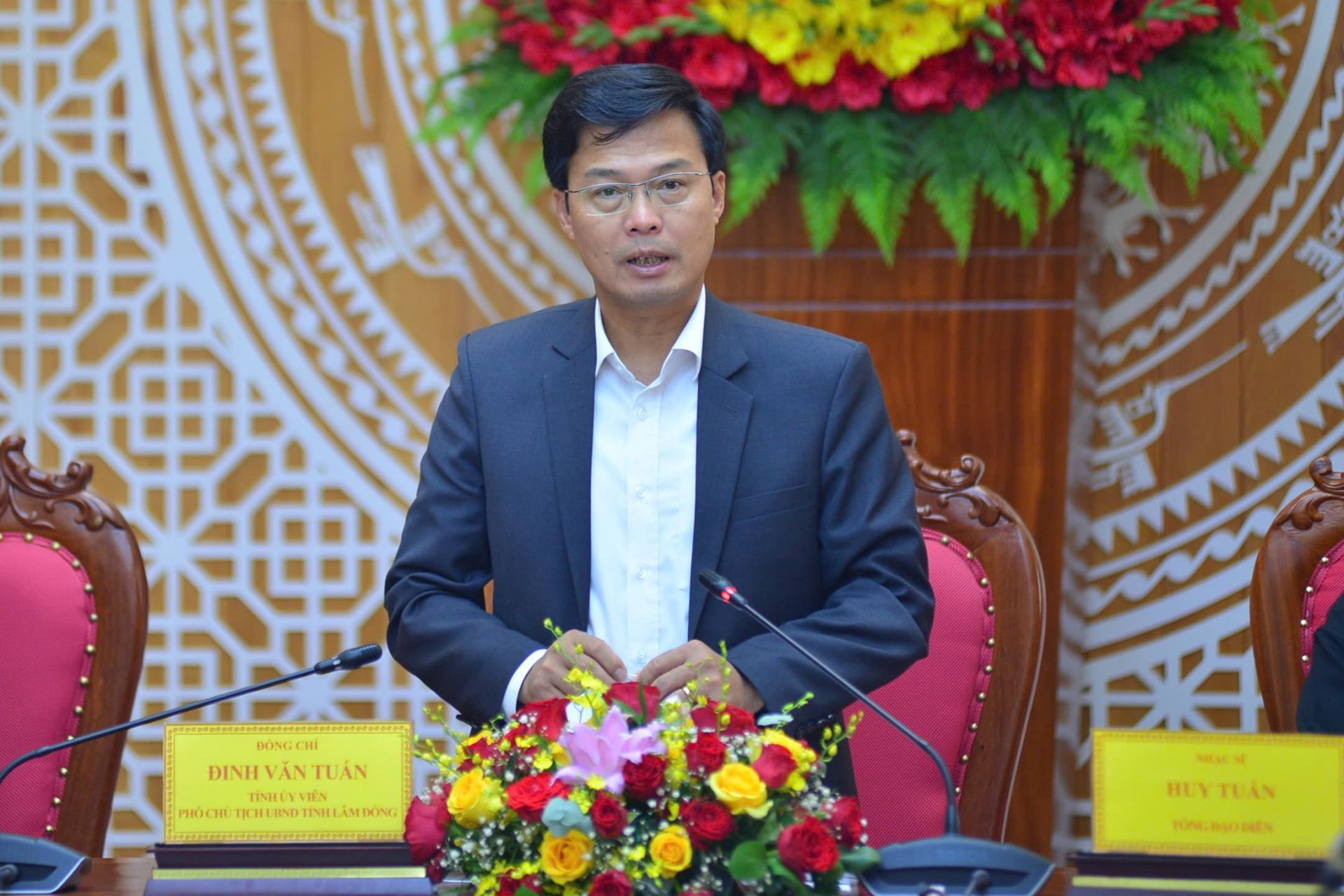 &Ocirc;ng Đinh Văn Tuấn, Tỉnh ủy vi&ecirc;n, Ph&oacute; chủ tịch UBND tỉnh L&acirc;m Đồng