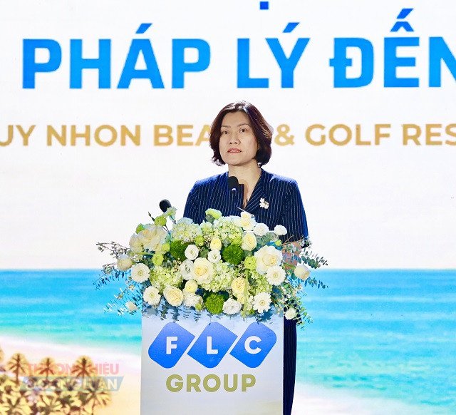 Tổng Bi&ecirc;n tập B&aacute;o X&acirc;y dựng ph&aacute;t biểu khai mạc Hội thảo.