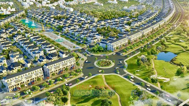 Phối cảnh tổng thể một dự &aacute;n căn hộ du lịch