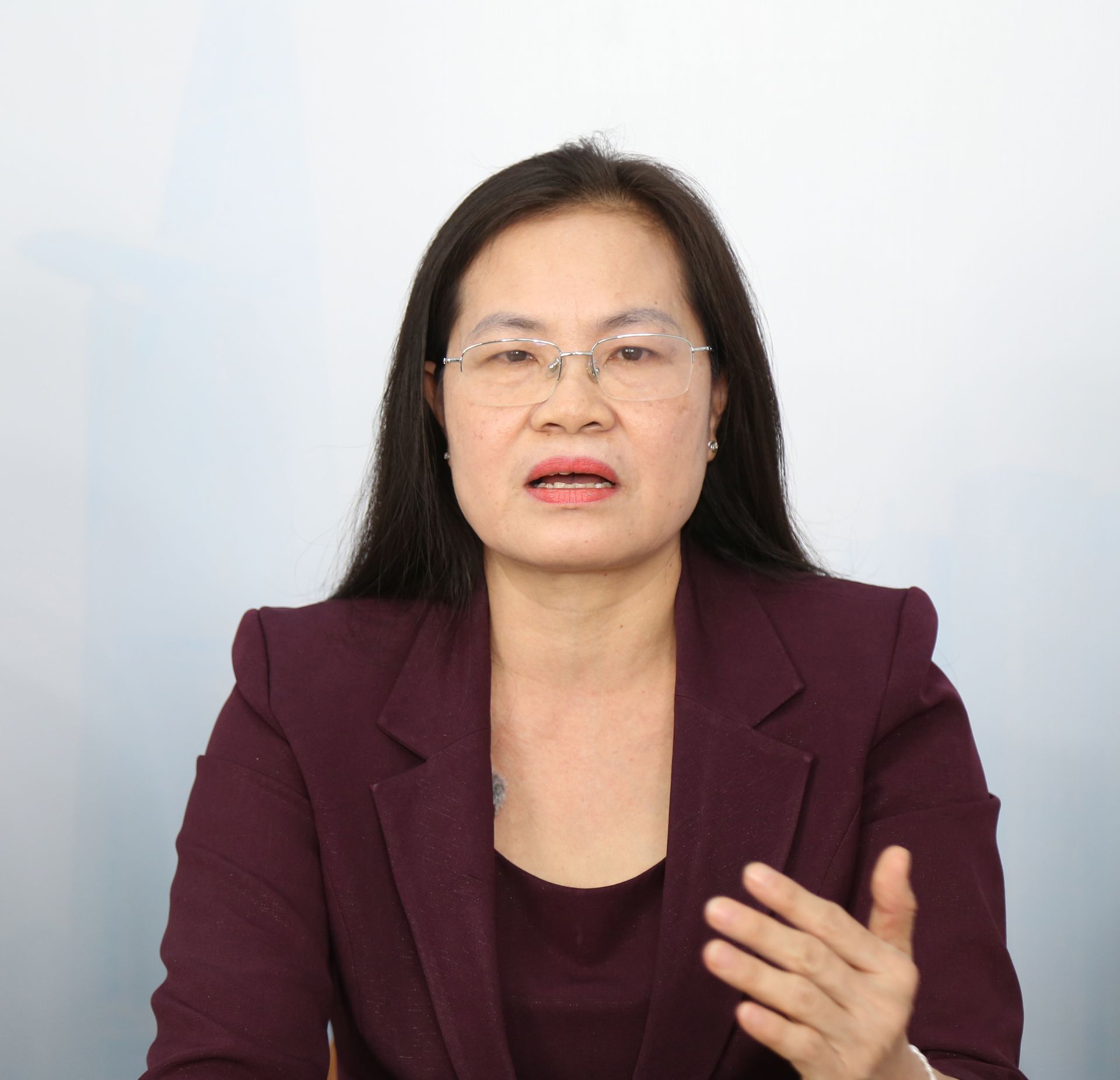 B&agrave; Nguyễn Thị Hồng Hạnh, Đại biểu Quốc hội, Ủy vi&ecirc;n Ủy ban Ph&aacute;p luật v&agrave; Tư ph&aacute;p của Quốc hội, Gi&aacute;m đốc Sở Tư ph&aacute;p TP.HCM, chia sẻ c&aacute;c căn cứ nhận diện tổ chức h&agrave;nh nghề luật sư hợp ph&aacute;p.
