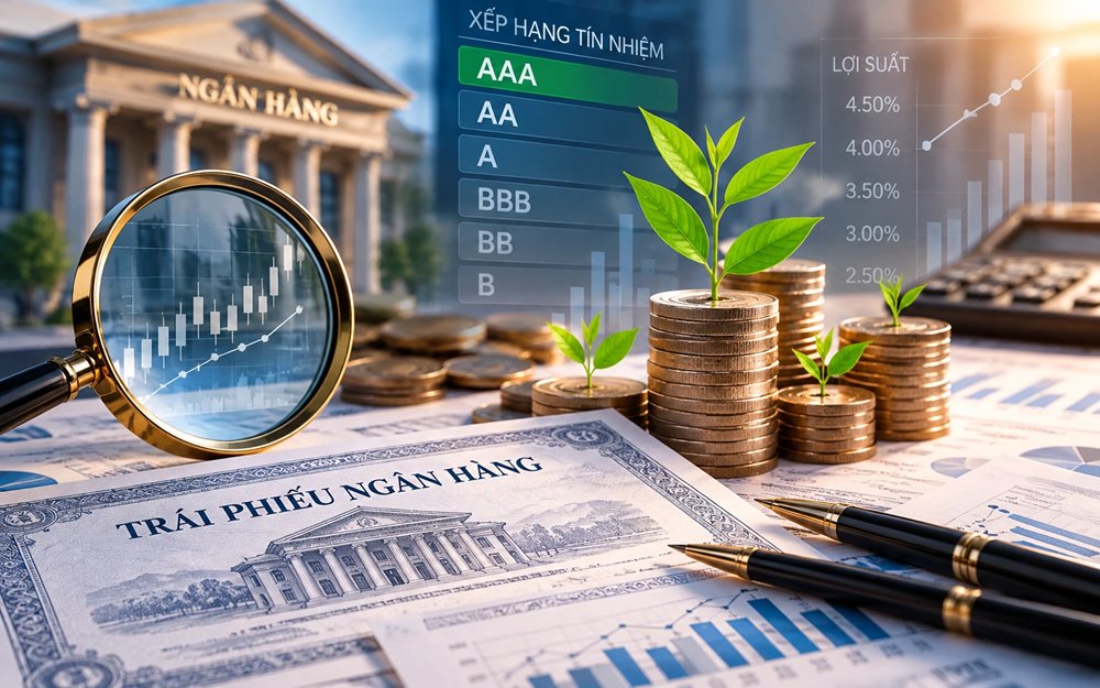 Tr&aacute;i phiếu ng&acirc;n h&agrave;ng chiếm tỷ trọng lớn tr&ecirc;n thị trường tr&aacute;i phiếu doanh nghiệp, đặt ra y&ecirc;u cầu n&acirc;ng cao chất lượng th&ocirc;ng tin phục vụ định gi&aacute; rủi ro.