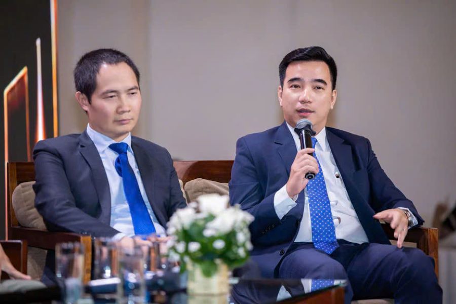 &Ocirc;ng V&otilde; Huỳnh Tuấn Kiệt, Gi&aacute;m đốc,&nbsp;Trưởng Bộ phận Tiếp thị Dự &aacute;n Nh&agrave; ở, CBRE Việt Nam trao đổi tại Diễn đ&agrave;n