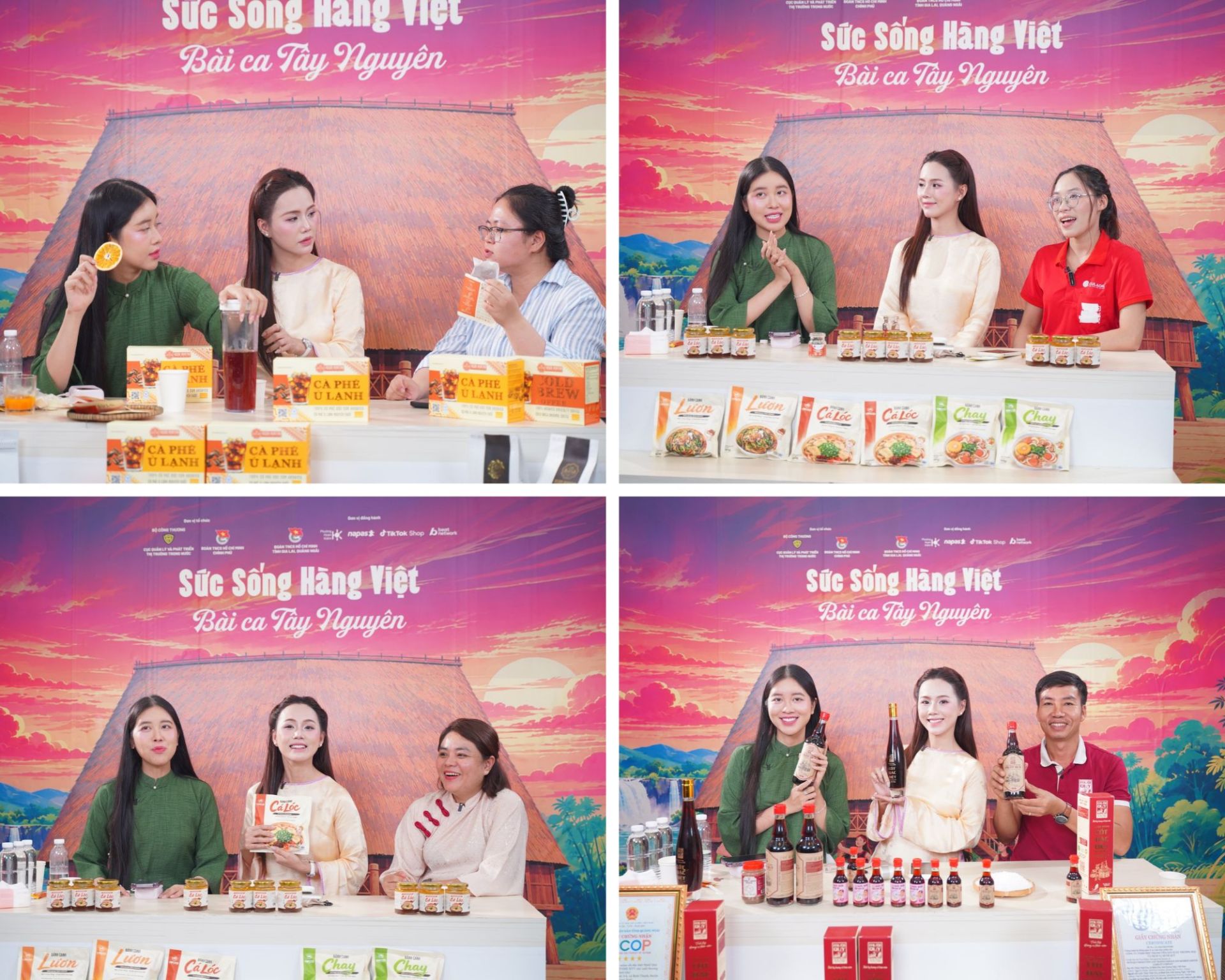 hỉ sau 3 giờ lên sóng, phiên livestream đã thu hút hơn 100.000 lượt xem và chốt thành công 320 đơn hàng. Ảnh: Quyên Lưu hỉ sau 3 giờ lên sóng, phiên livestream đã thu hút hơn 100.000 lượt xem và chốt thành công 320 đơn hàng. Ảnh: Quyên Lưu