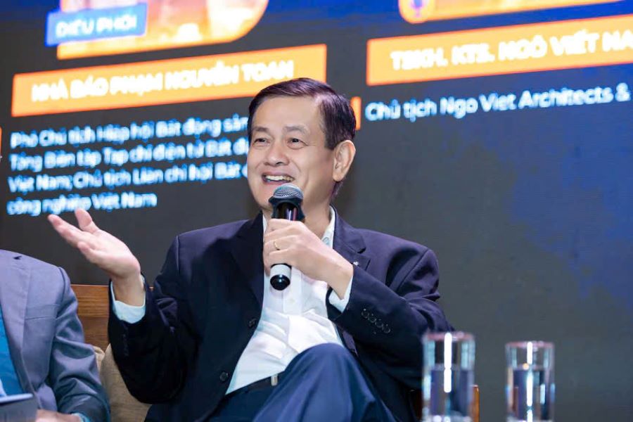 TSKH.&nbsp;KTS. Ng&ocirc; Viết Nam Sơn tại Diễn đ&agrave;n