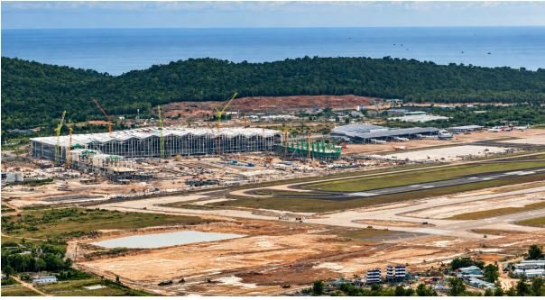 Công trường mở rộng sân bay Phú Quốc phục vụ APEC 2027 Công trường mở rộng sân bay Phú Quốc phục vụ APEC 2027