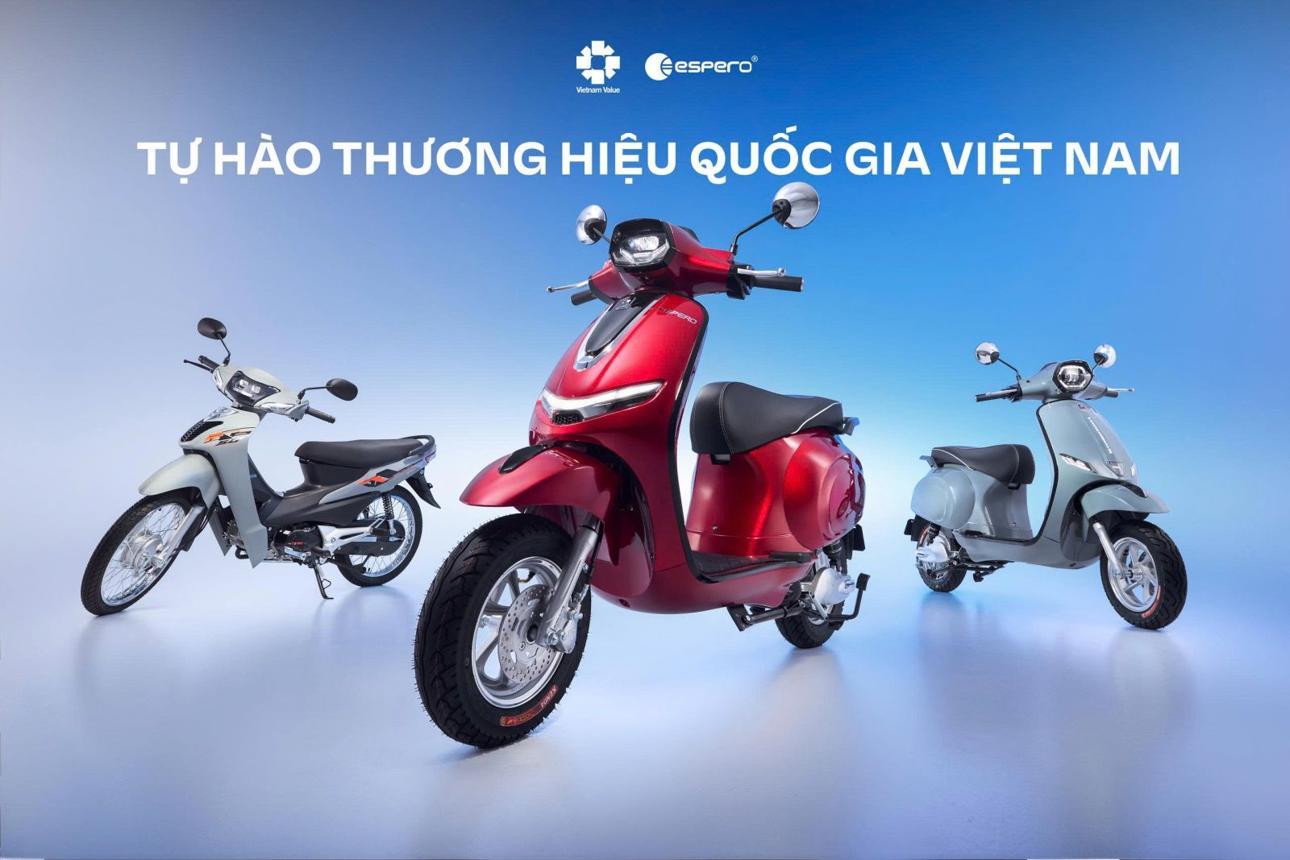 C&aacute;c d&ograve;ng xe m&aacute;y điện mang thương hiệu ESPERO của DETECH Motor