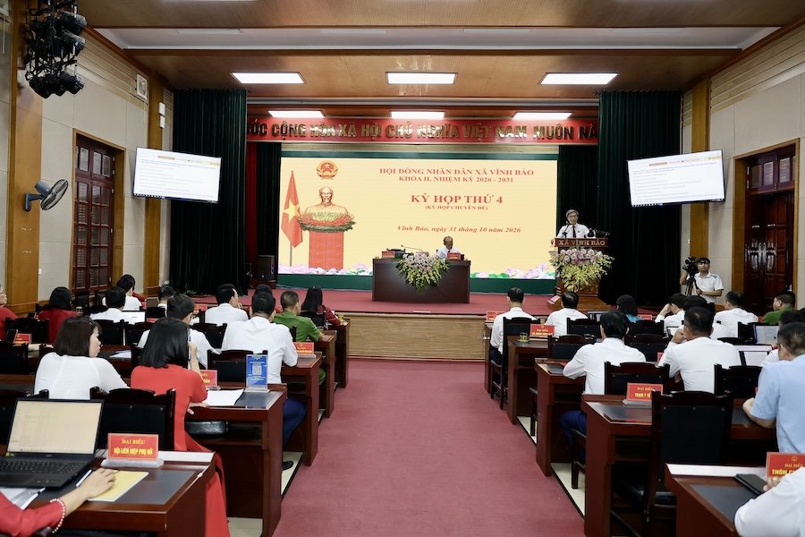 Quang cảnh Kỳ họp.