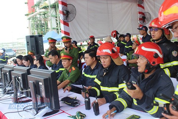 Lực lượng chỉ huy diễn tập, xử lý tình huống Lực lượng chỉ huy diễn tập, xử lý tình huống